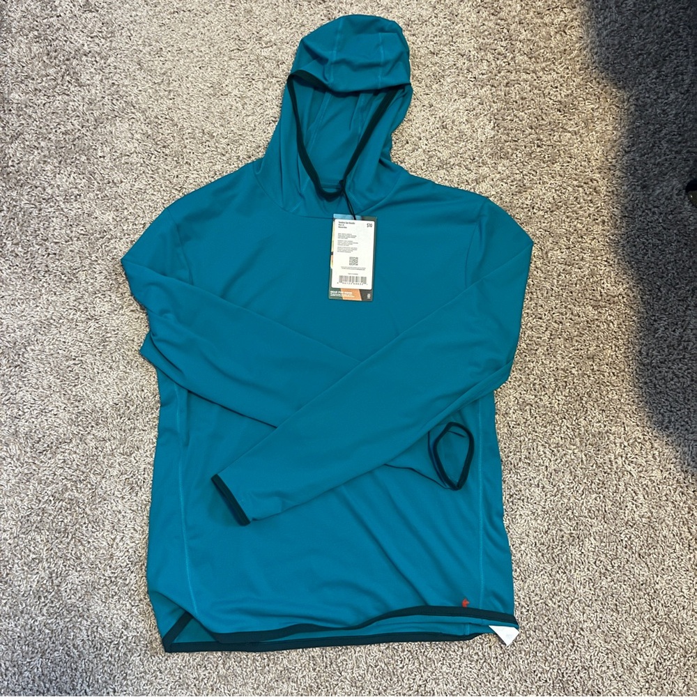 Cotopaxi Teal Hoodie